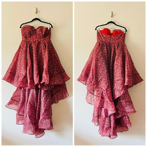 New SELKIE RARE Jam Cake Blue Moon Puff Dress Size XS​